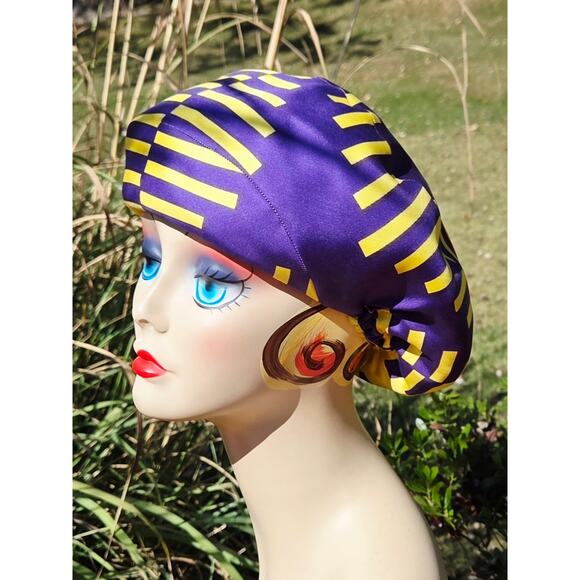 Vintage 60s Miss Alice Silk Turban Hat | Mod Carnaby Street Glam - Picture 9 of 11